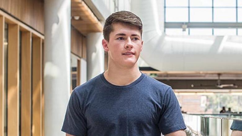 Hudson Irwin, Frank Finn scholarship recipient